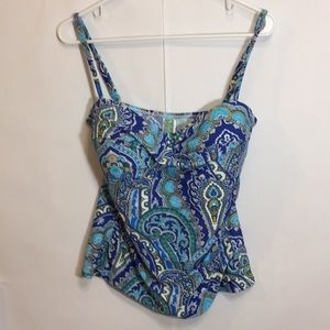 Tommy Bahama Twist-Front RelaxTankini Top